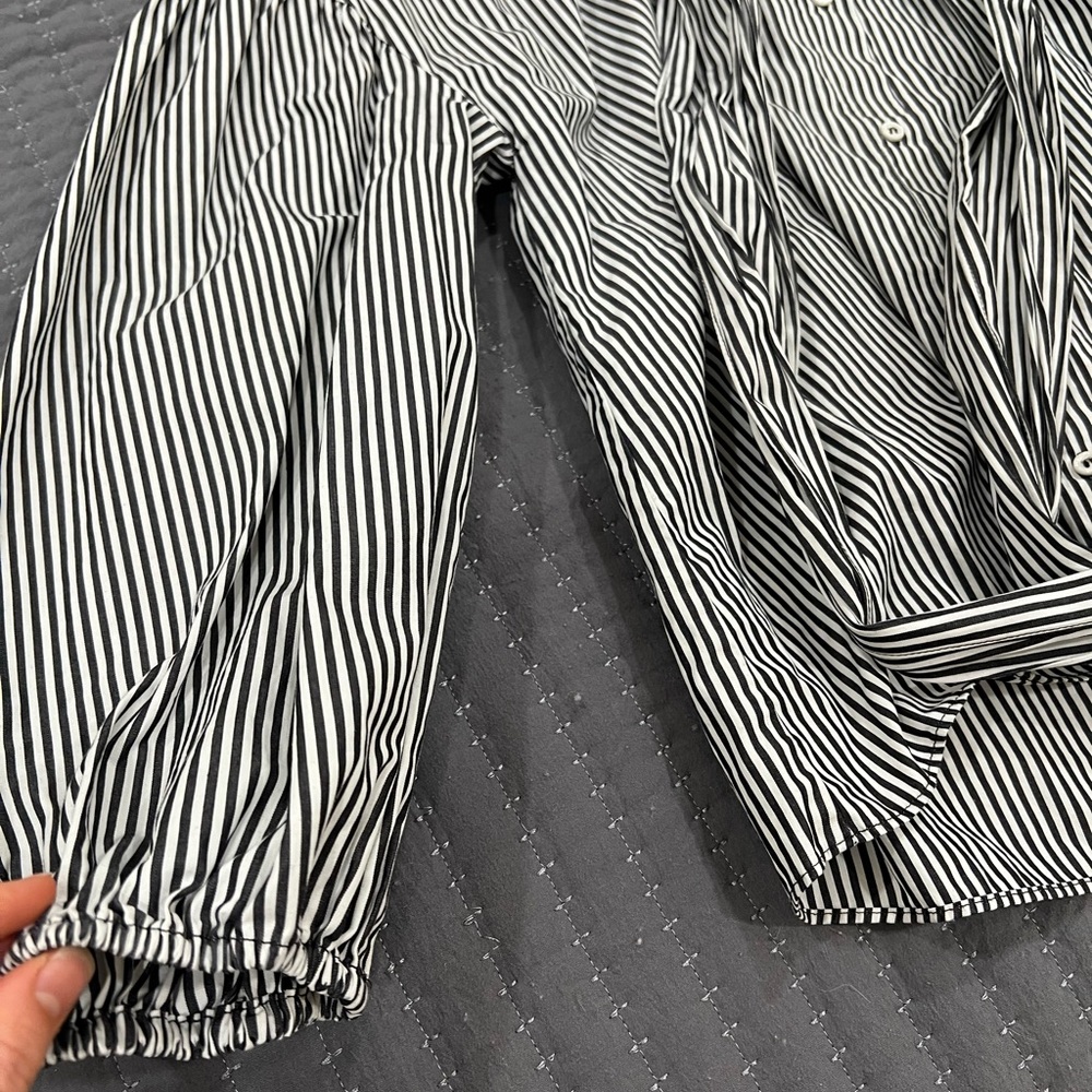 Long tie blouse - Picture 3 of 6